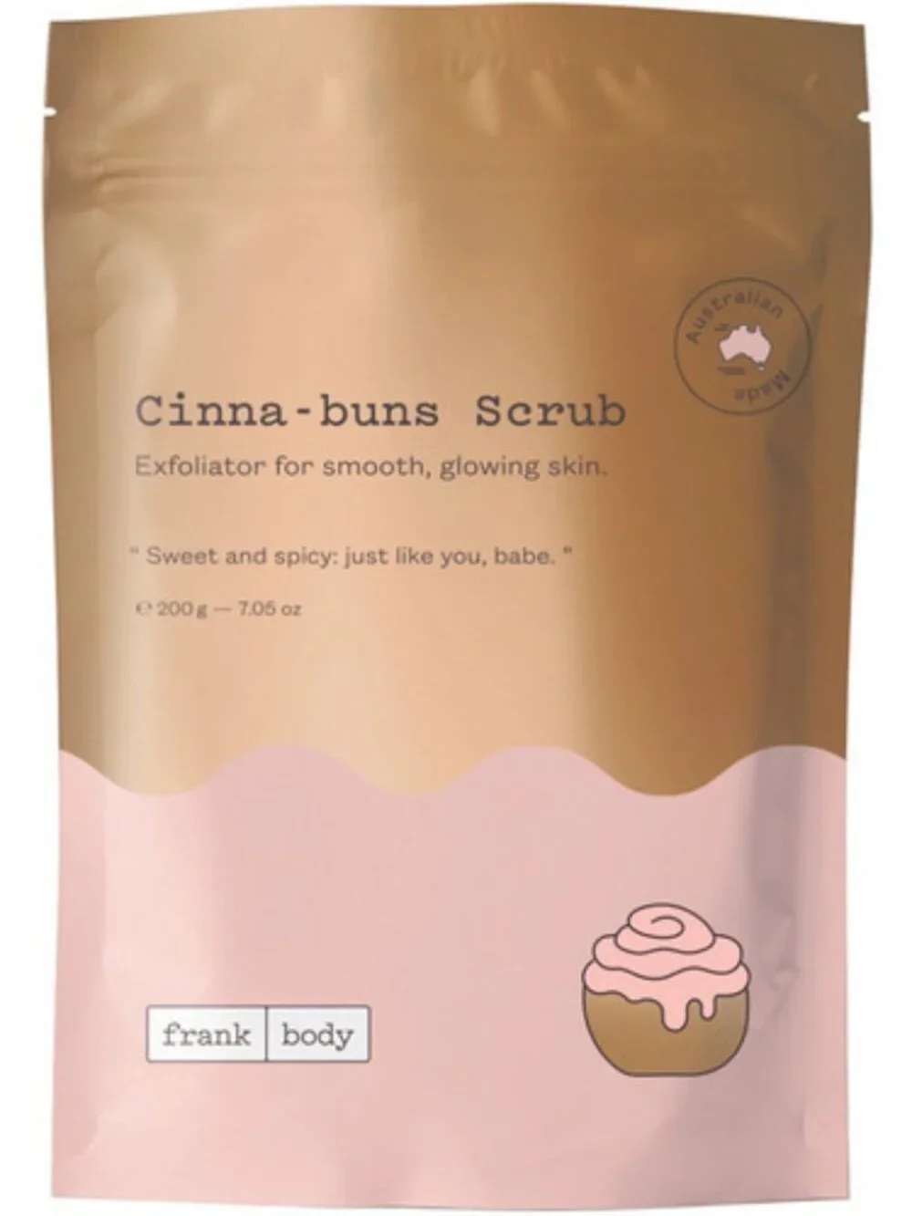 NEW Frank Body Cinna-buns Scrub
